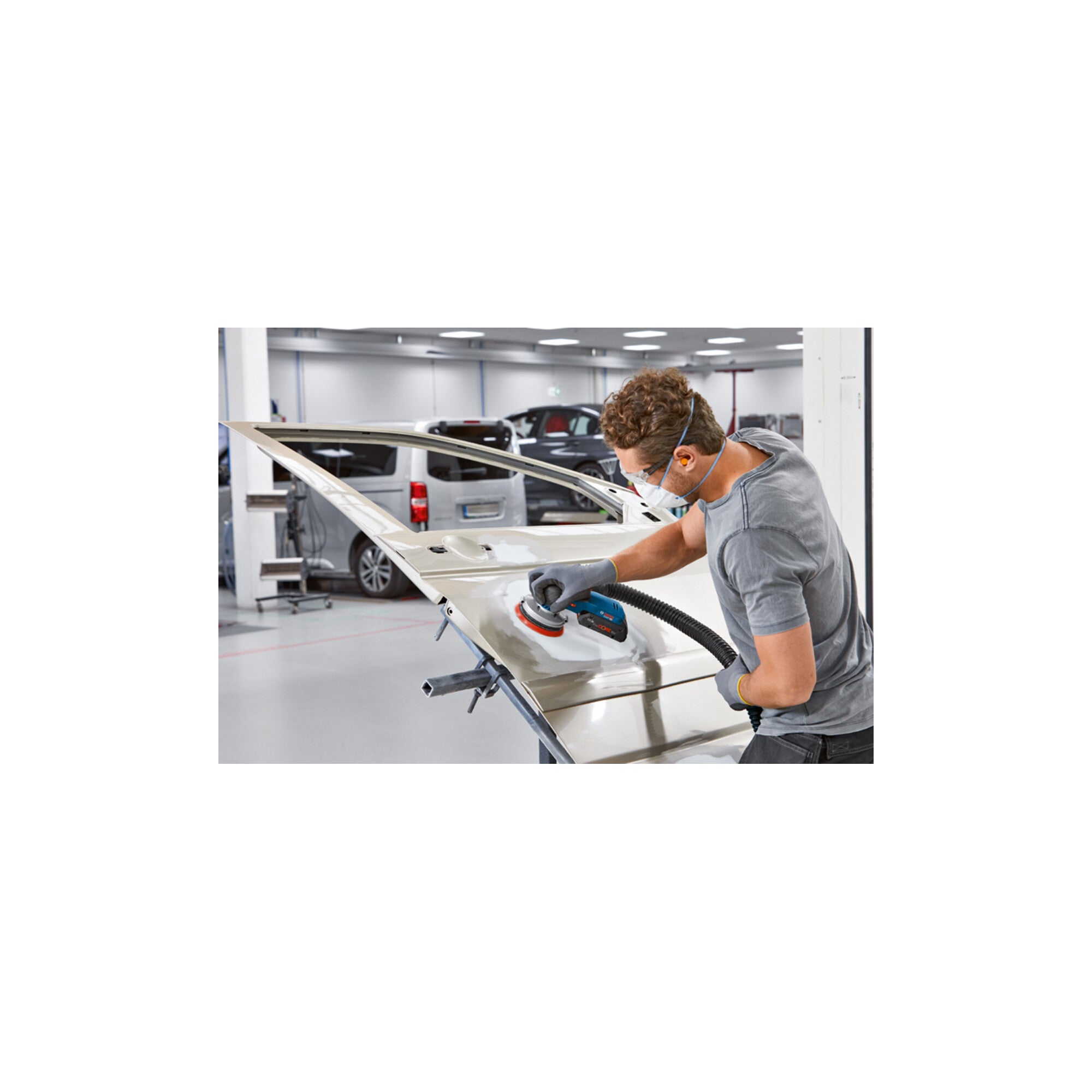 Bosch Akku-Exzenterschleifer GEX 18V-125 in L-BOXX