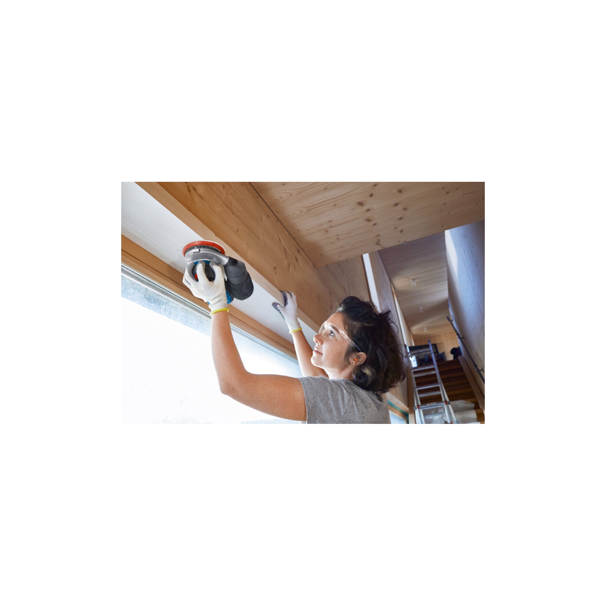 Bosch Akku-Exzenterschleifer GEX 18V-125 in L-BOXX