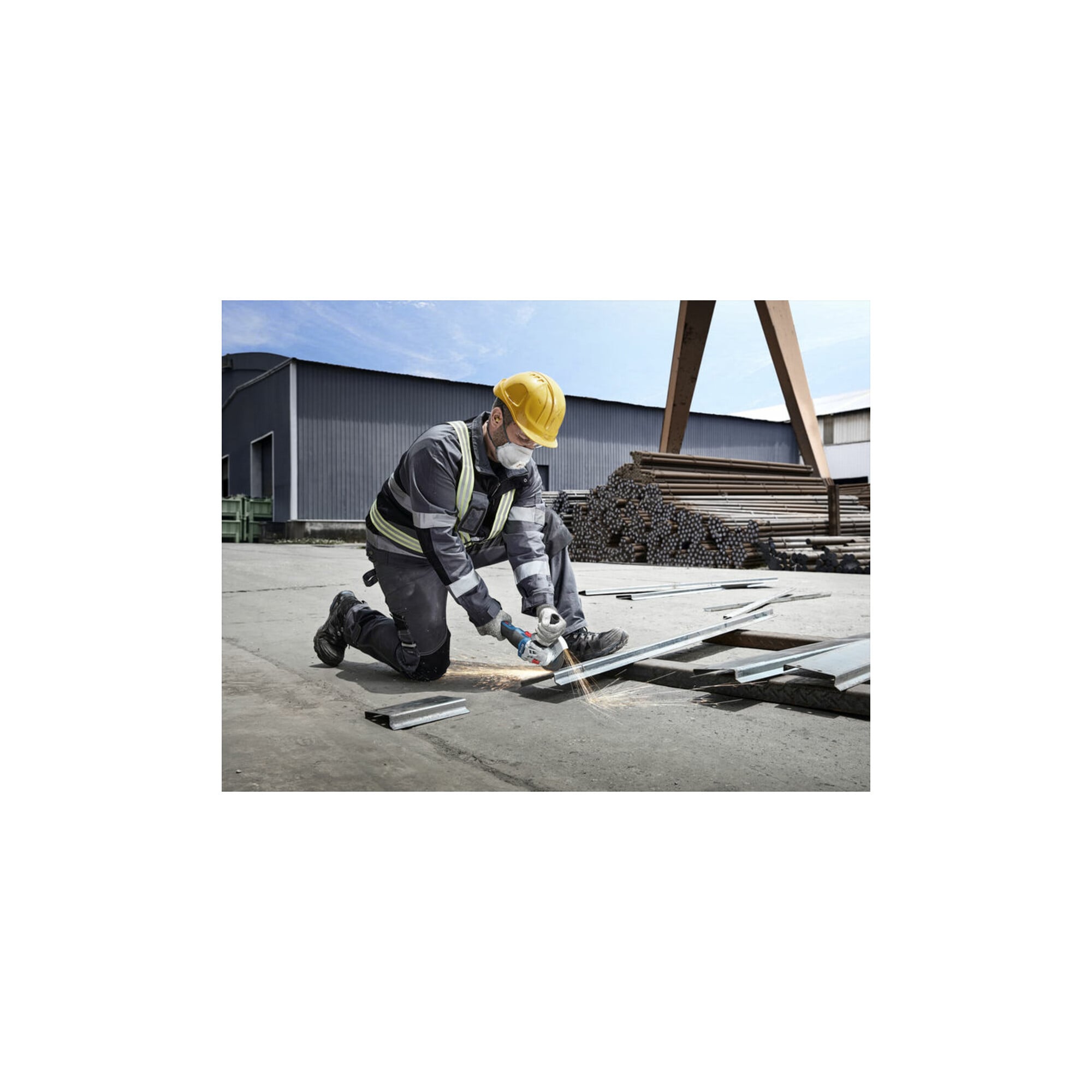 Bosch Akku-Winkelschleifer GWS 18V-8
