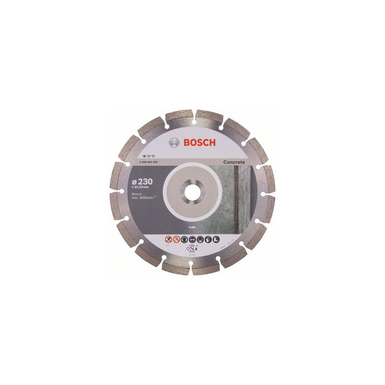 Bosch Diamanttrennscheibe Standard for Concrete 230 x 22,23 x 2,3 x 10 mm
