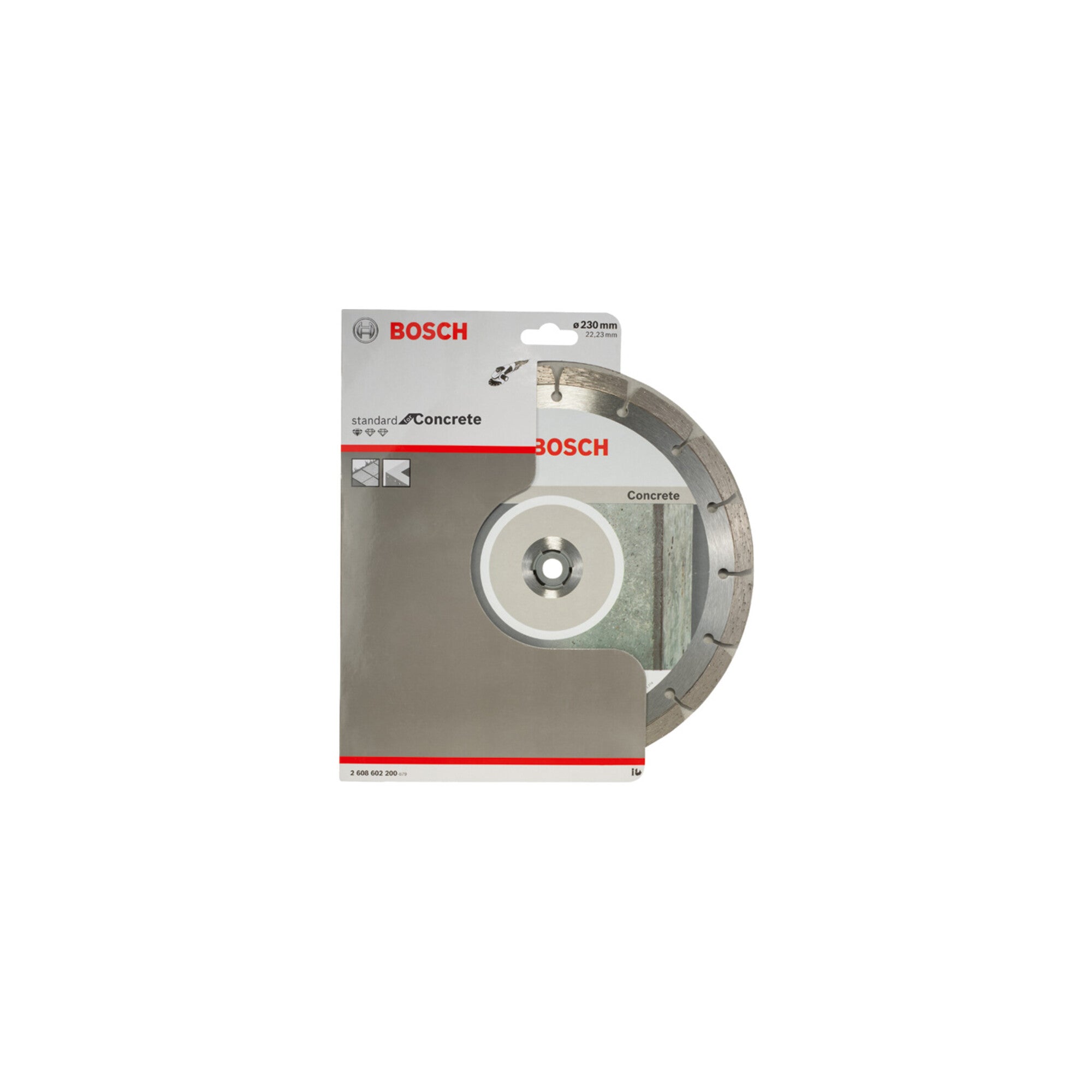 Bosch Diamanttrennscheibe Standard for Concrete 230 x 22,23 x 2,3 x 10 mm