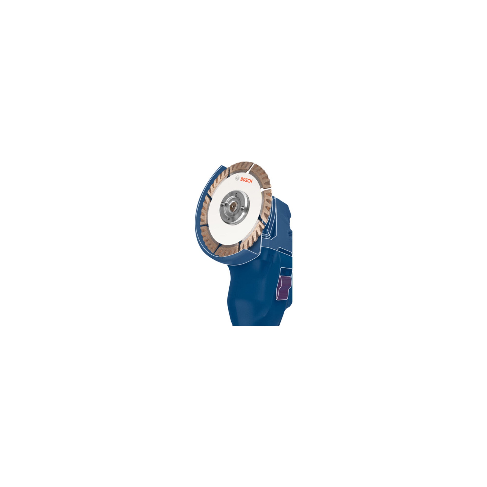 Bosch Diamanttrennscheibe Standard for Stone 125 x 22,23 x 1,6 x 10 mm