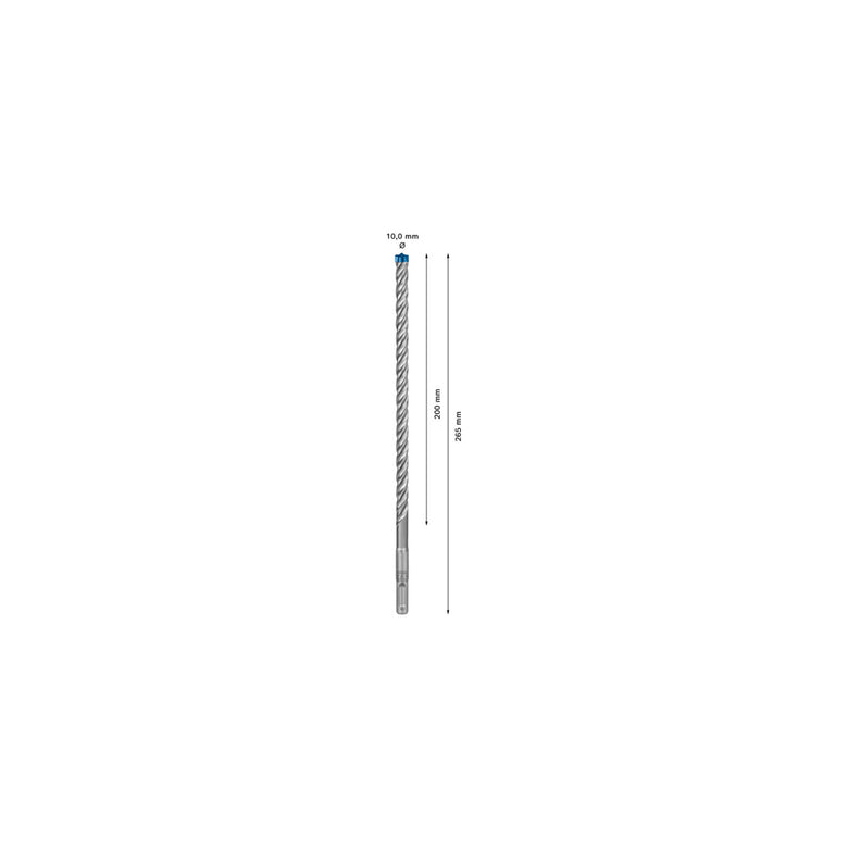 Bosch EXPERT SDS plus-7X Hammerbohrer 10 x 200 x 265mm für Bohrhämmer 10 Stk