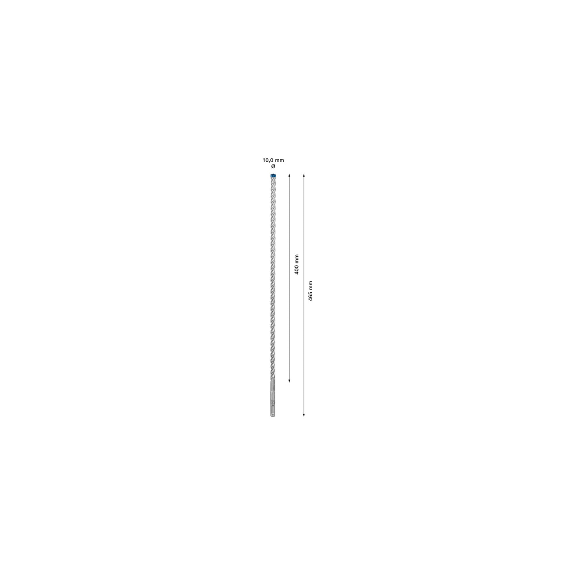 Bosch EXPERT SDS plus-7X Hammerbohrer 10 x 400 x 465mm für Bohrhämmer