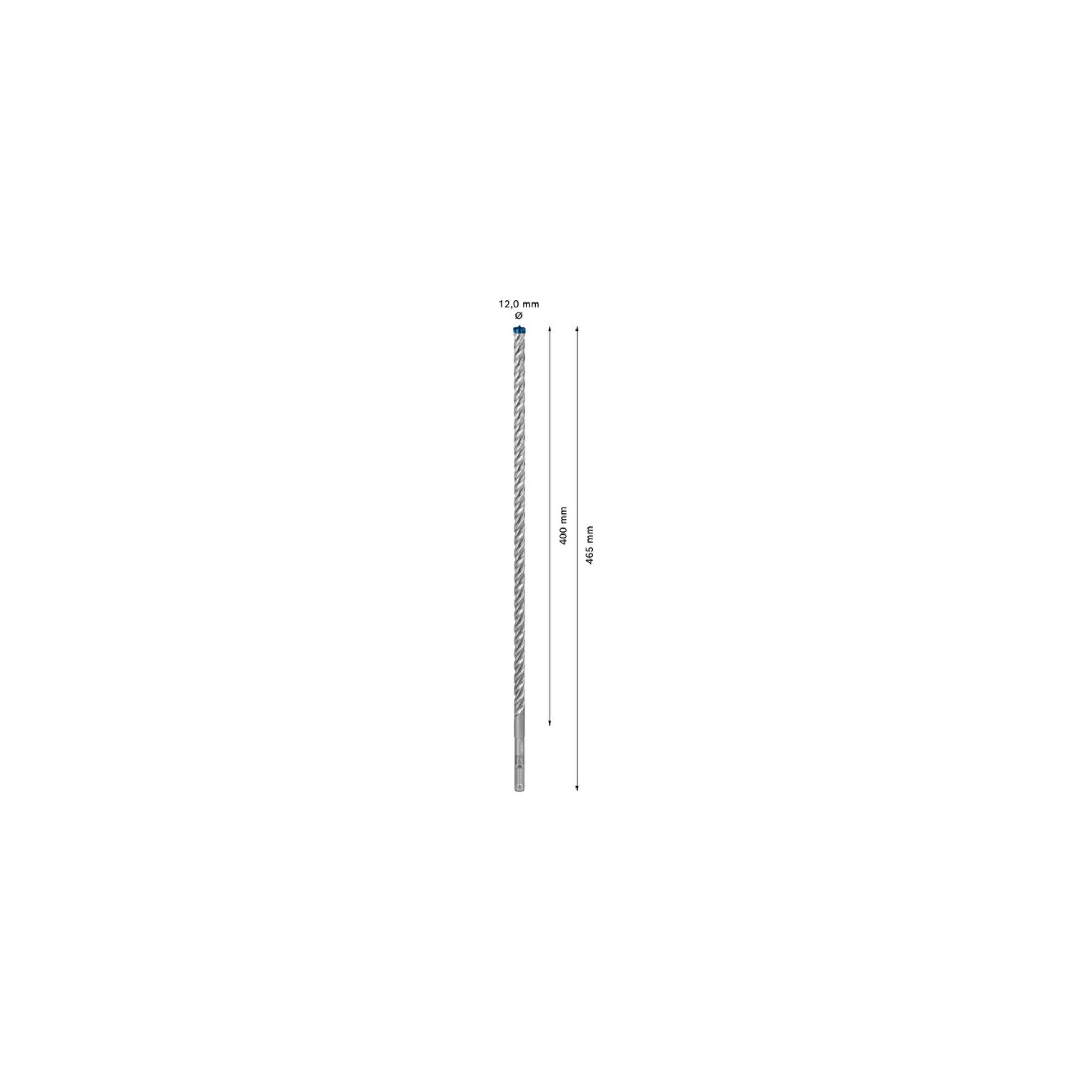 Bosch EXPERT SDS plus-7X Hammerbohrer 12 x 400 x 465mm für Bohrhämmer