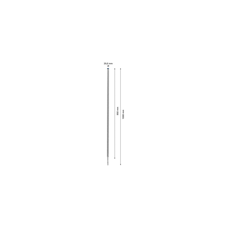 Bosch EXPERT SDS plus-7X Hammerbohrer 20 x 950 x 1000mm für Bohrhämmer