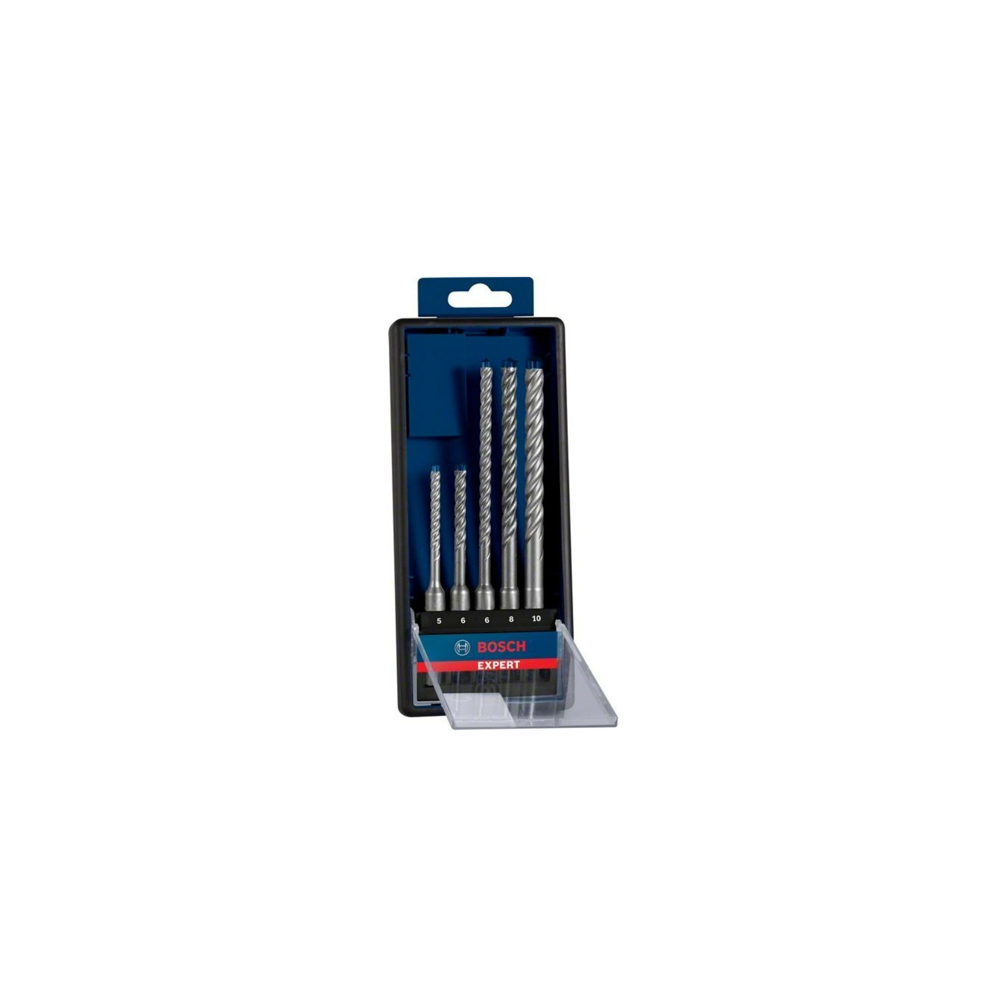 Bosch EXPERT SDS plus-7X Hammerbohrer-Set 5/6/6/8/10mm 5-tlg. für Bohrhämmer