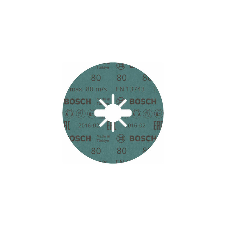 Bosch Fiberschleifscheibe R574 Best for Metal X-LOCK 125 x 22,23 mm K 80 50 Stk