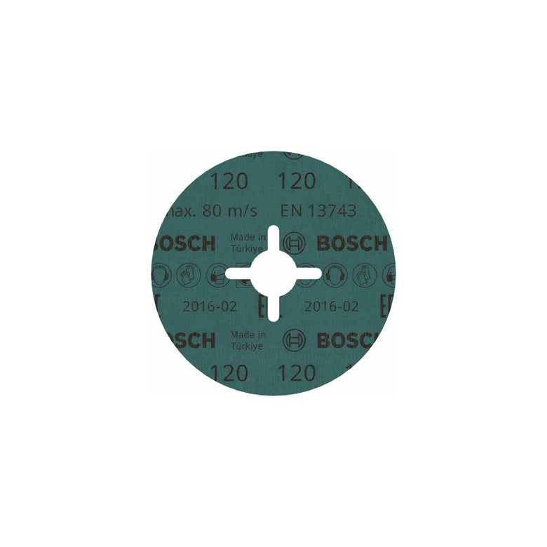 Bosch Fiberschleifscheibe R574 Best for Metal Zirkonkorund 115 mm 22,23 mm 120
