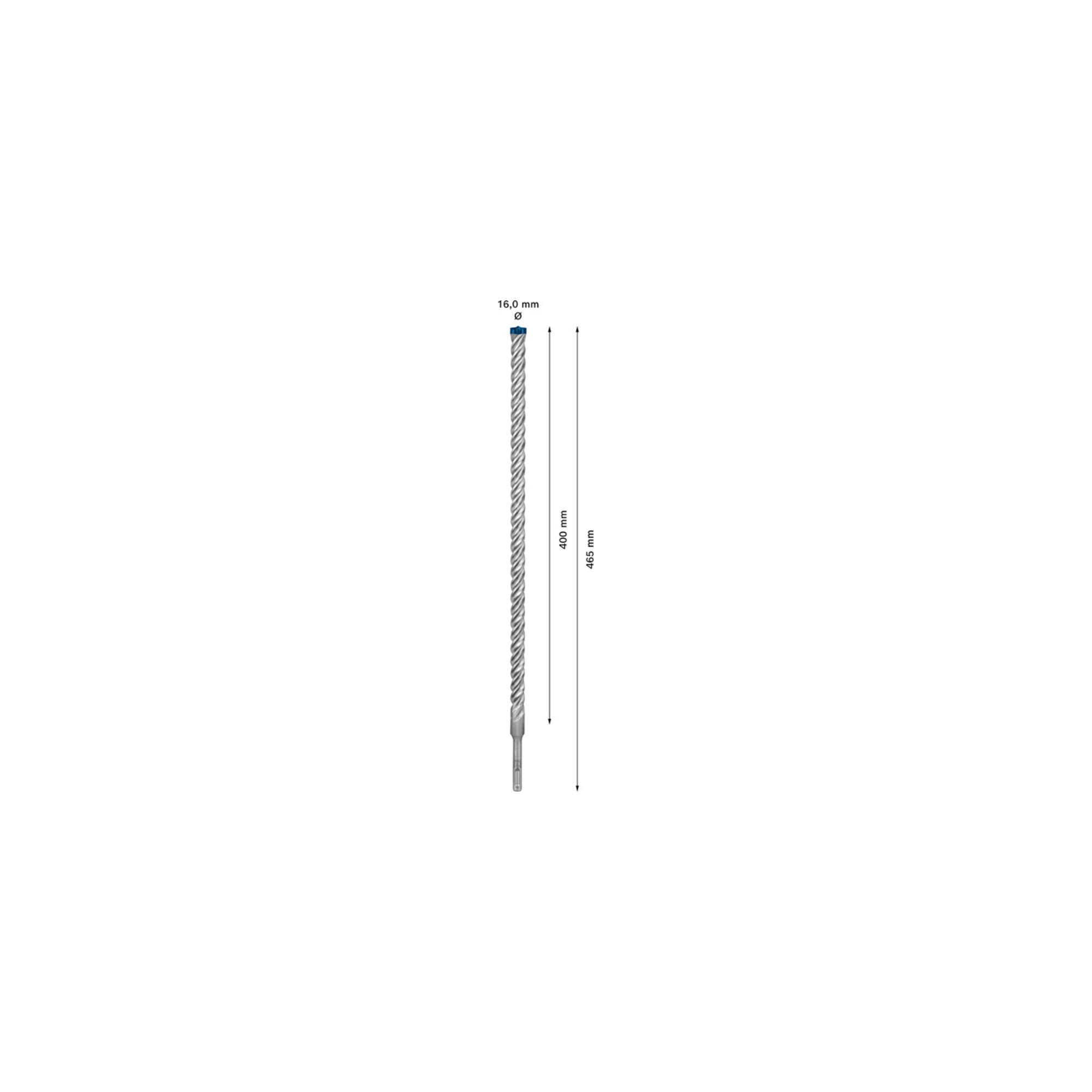 Bosch Hartmetall-Hammerbohrer EXPERT„7X“ SDS-plus,⌀xganze Länge: 16X465mm