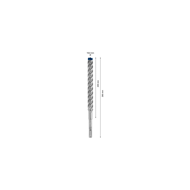 Bosch Hartmetall-Hammerbohrer EXPERT„7X“ SDS-plus,⌀xganze Länge: 18X250mm