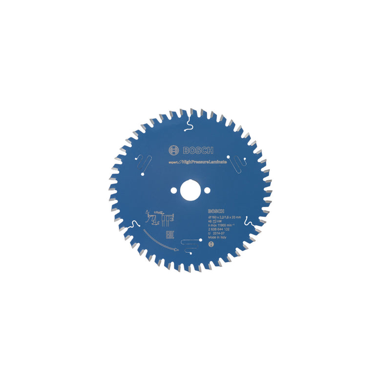 Bosch Kreissägeblatt Expert for High Pressure Laminate 160 x 20 x 2,2 mm 48