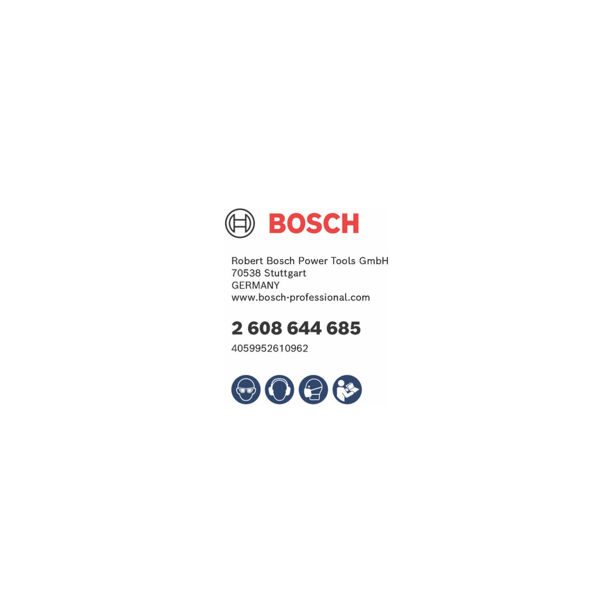 Bosch Kreissägeblatt für Akkusägen Expert for Wood, 254 x 2,1/1,6 x 30, 24 Zähne