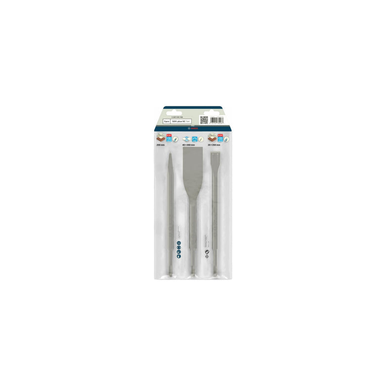 Bosch Meißel-Set mit SDS plus 3-teilig 250 250 260 x 20 40 mm