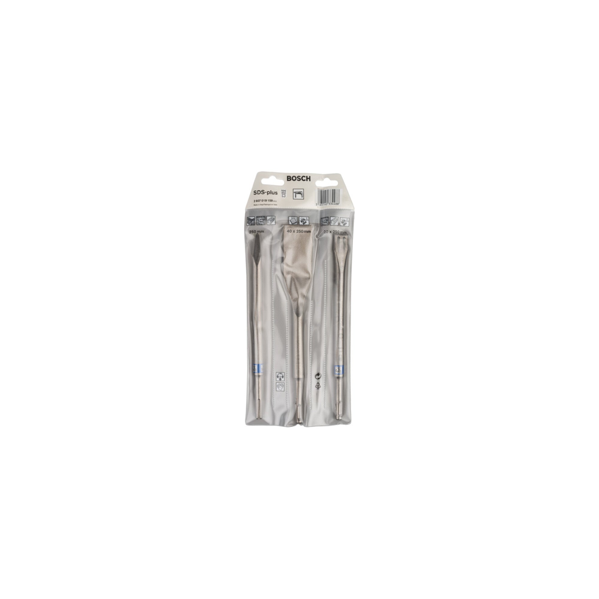 Bosch Meißel-Set mit SDS plus 3-teilig 250 250 260 x 20 40 mm