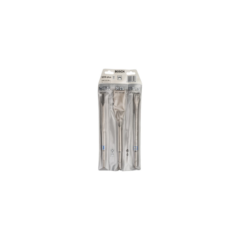 Bosch Meißel-Set mit SDS plus 3-teilig 250 250 260 x 20 40 mm