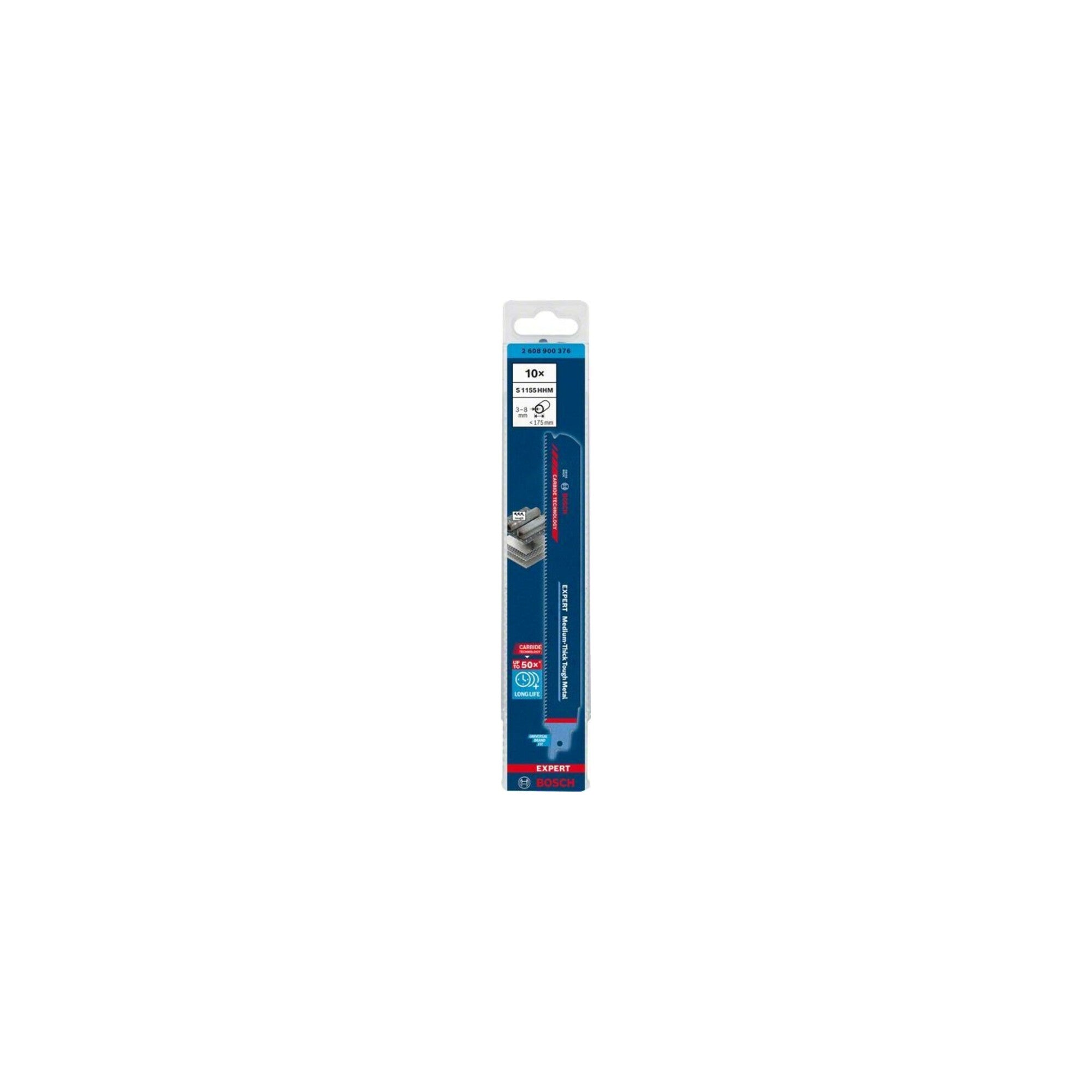 Bosch Säbelsägeblatt Expert S 1155 HHM Pack a 10 St