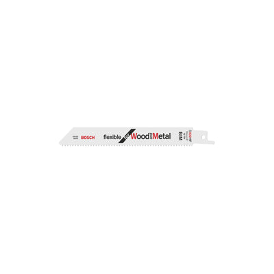 Bosch Säbelsägeblatt S 922 HF, Flexible for Wood and Metal 100 Stk