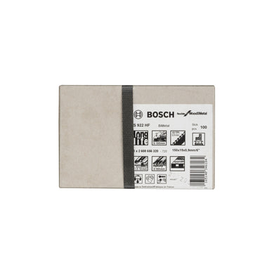 Bosch Säbelsägeblatt S 922 HF, Flexible for Wood and Metal 100 Stk
