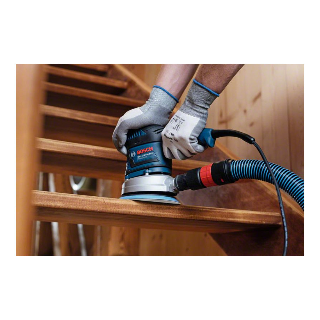 Bosch Schleifblatt M480 Net Best for Wood and Paint 115 mm 80 5 Stk