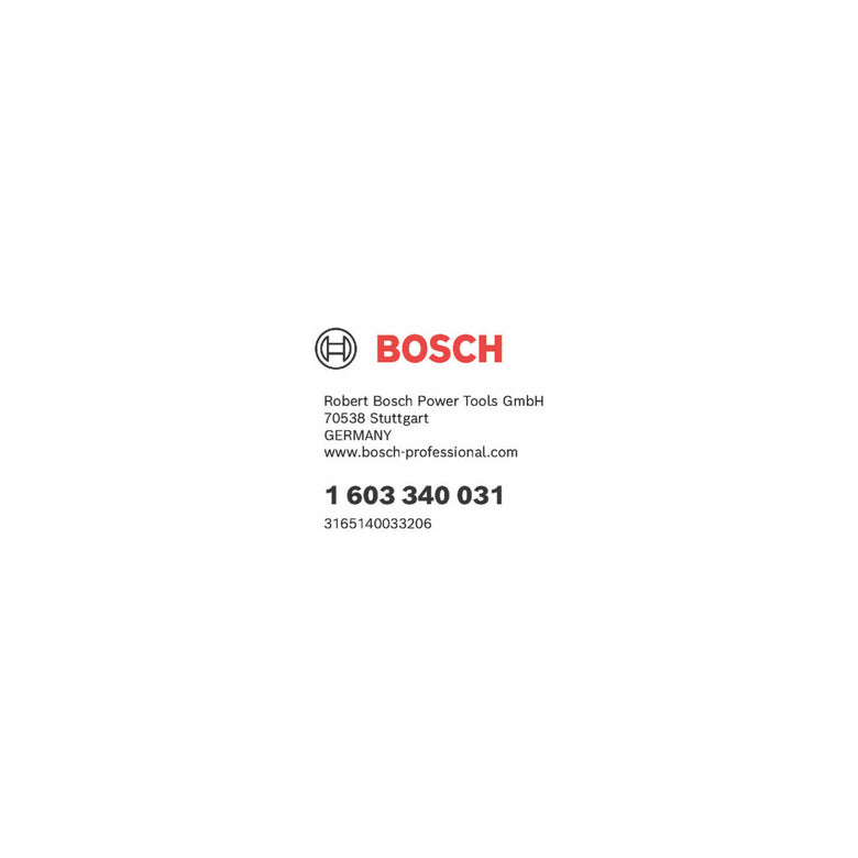 Bosch Schnellspannmutter