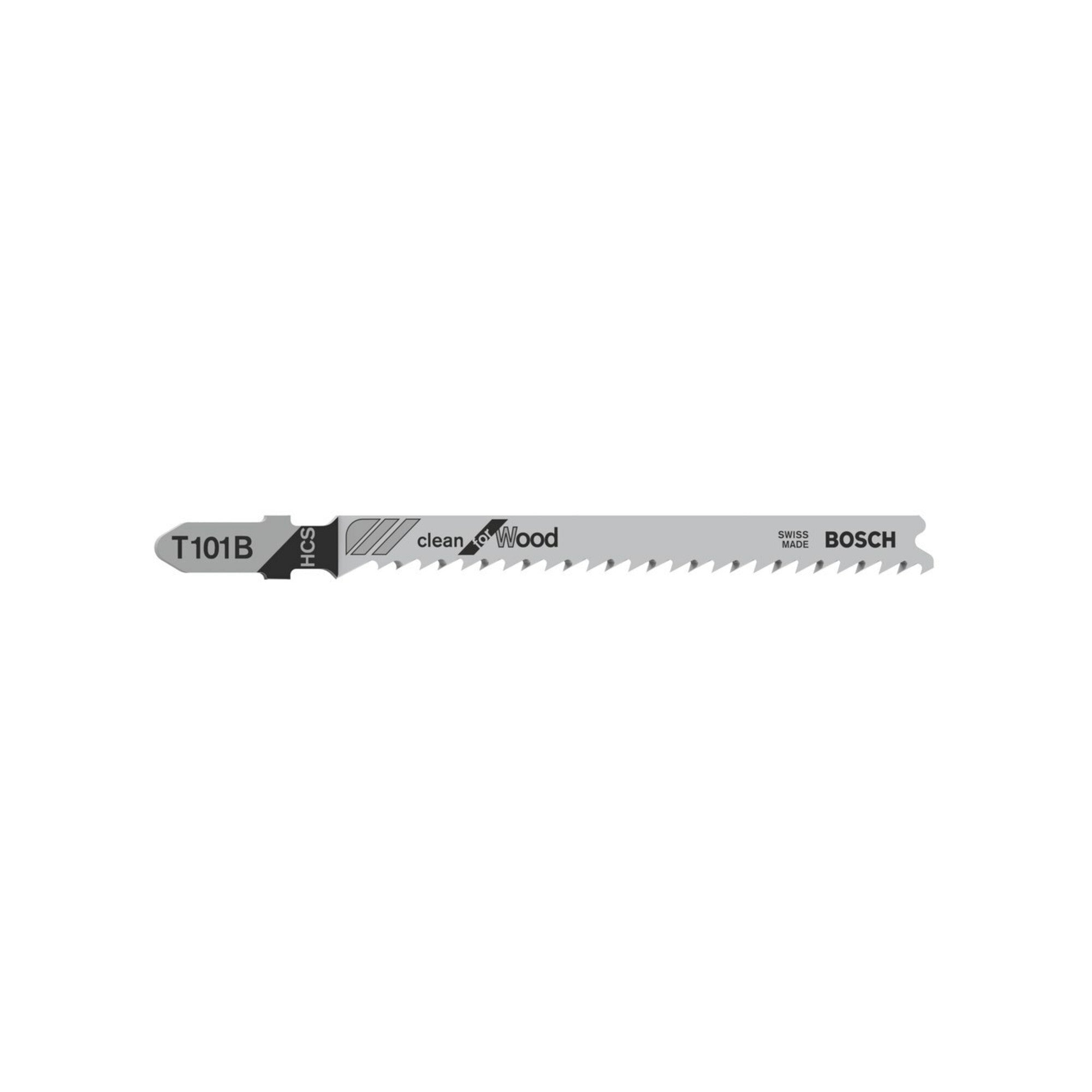 Bosch Stichsägeblatt T 101 B Pack a 100 Stück