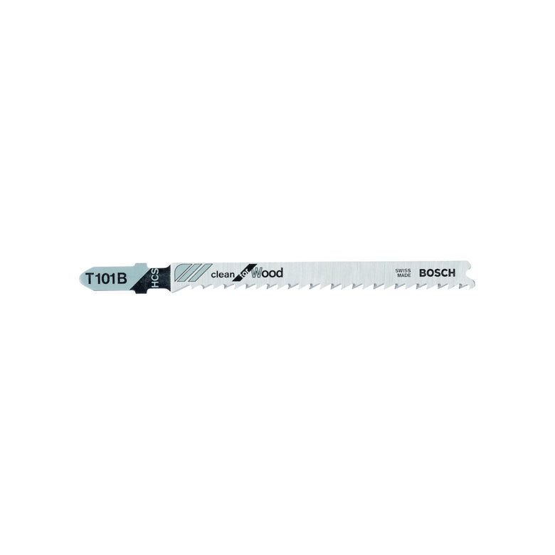 Bosch Stichsägeblatt T 101 B VE à 25 Stück Clean for Wood