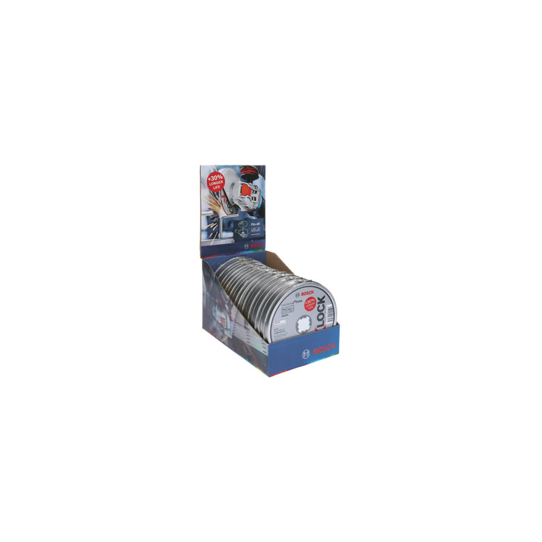 Bosch Trennscheibe X-LOCK gerade Standard for Inox WA 60 T BF 125 x 1 mm 10 Stk
