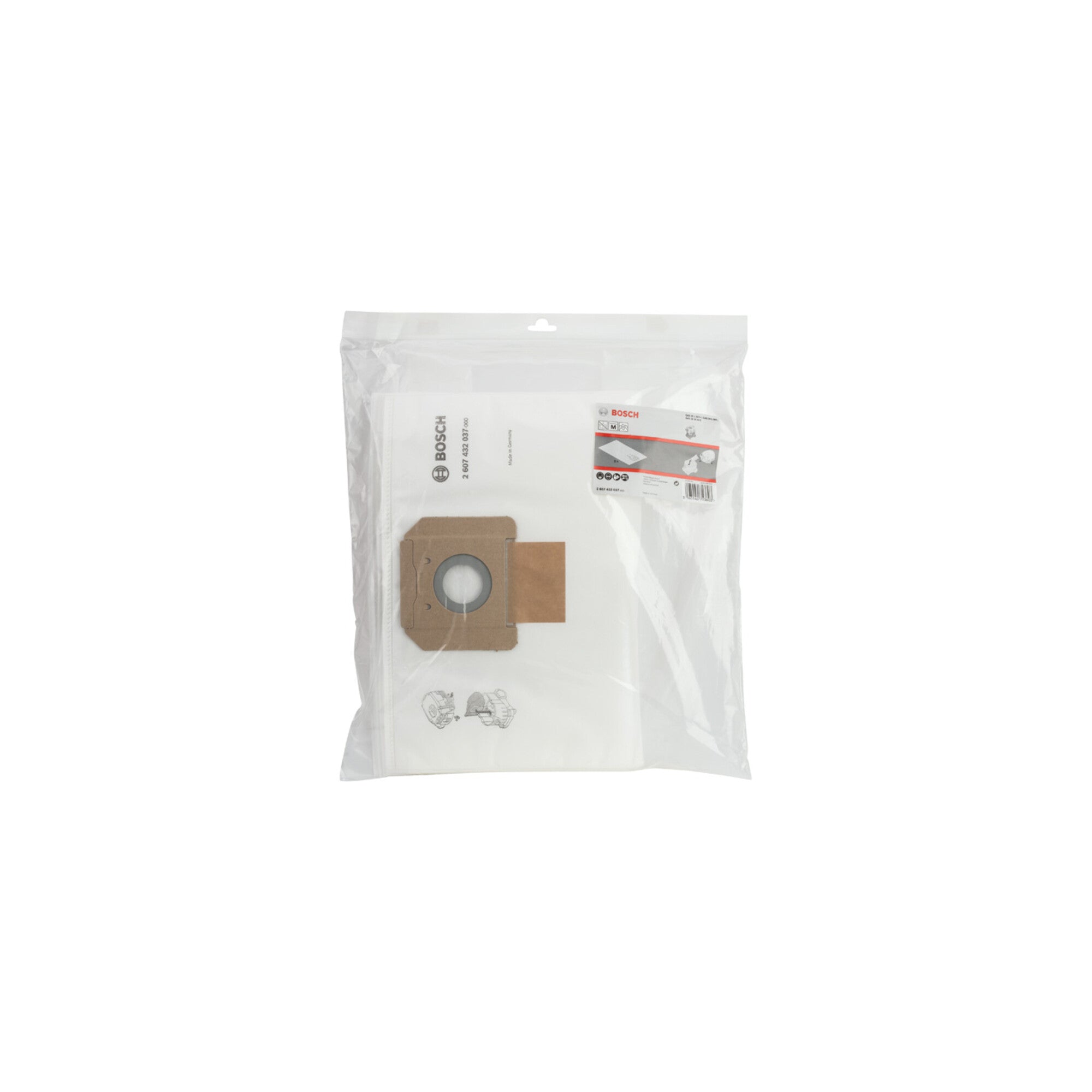 Bosch Vliesfilterbeutel für GAS 35 L AFC GAS 35 L SFC+ und GAS 35 M AFC 5 Stk