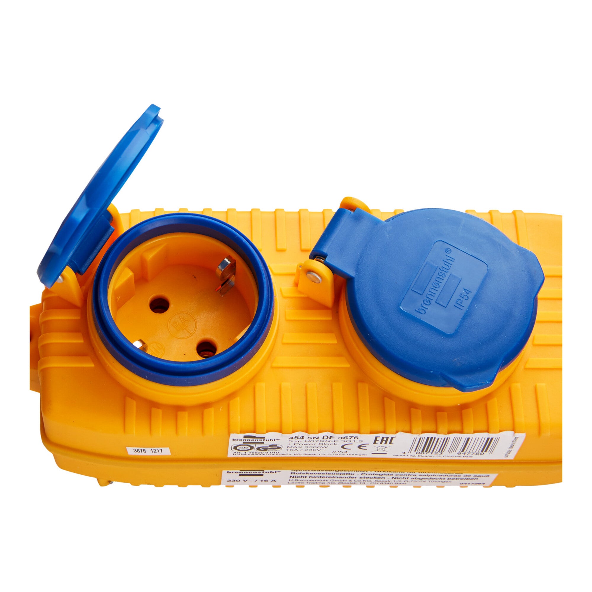Brennenstuhl Baustellenkabel IP54 mit Powerblock 5m Kabel