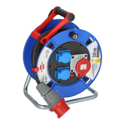 Brennenstuhl Garant CEE 1 IP44 Kabeltrommel (CEE-Kabeltrommel mit 30m Kabel in