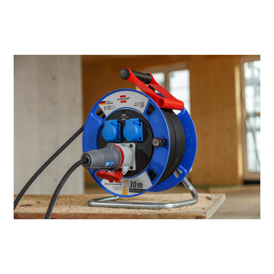 Brennenstuhl Garant CEE 1 IP44 Kabeltrommel (CEE-Kabeltrommel mit 30m Kabel in