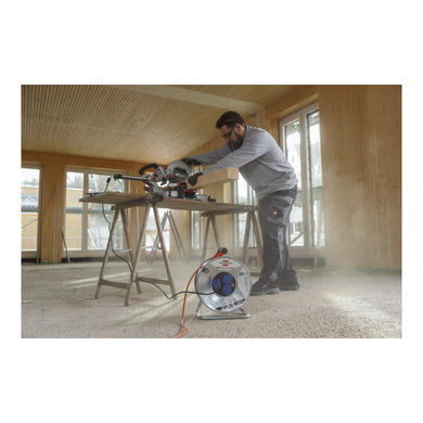 Brennenstuhl Garant S IP44 Kabeltrommel, 40m Kabel in orange