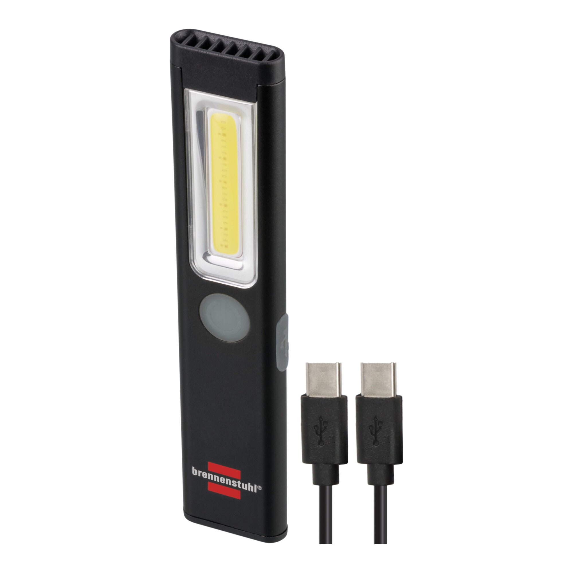 Brennenstuhl LED Akku Handleuchte PL 200 AC / LED Taschenlampe mit COB LED
