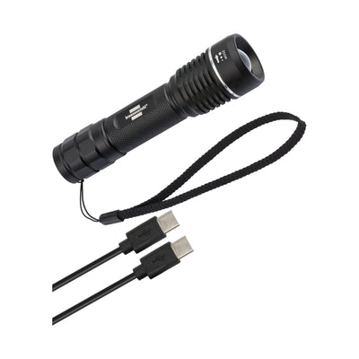 Brennenstuhl LuxPremium Akku-Fokus-LED-Taschenlampe TL 601 AF IP67 / Aufladbare