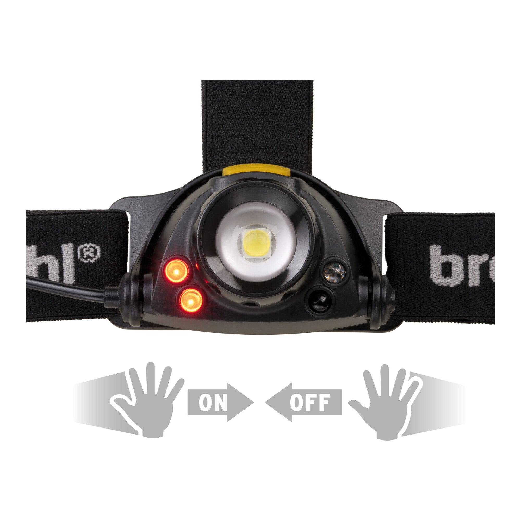 Brennenstuhl LuxPremium LED Akku Sensor Kopflampe SL 401 AF / Wiederaufladbare
