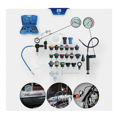 Brilliant Tools Master Kühlsystem-Diagnose-Satz, 28-tlg