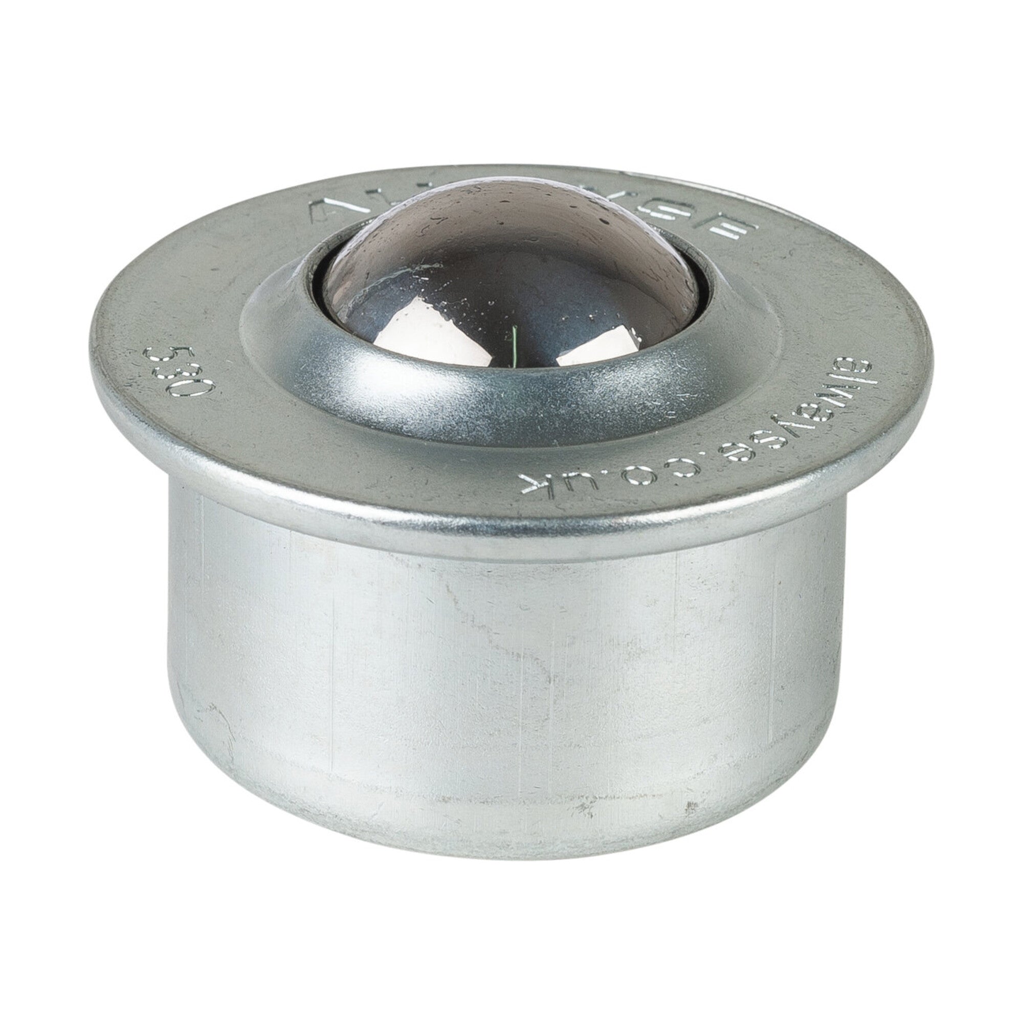 BS Rollen Kugelrolle D.45mm Stahlkugel STA verz.