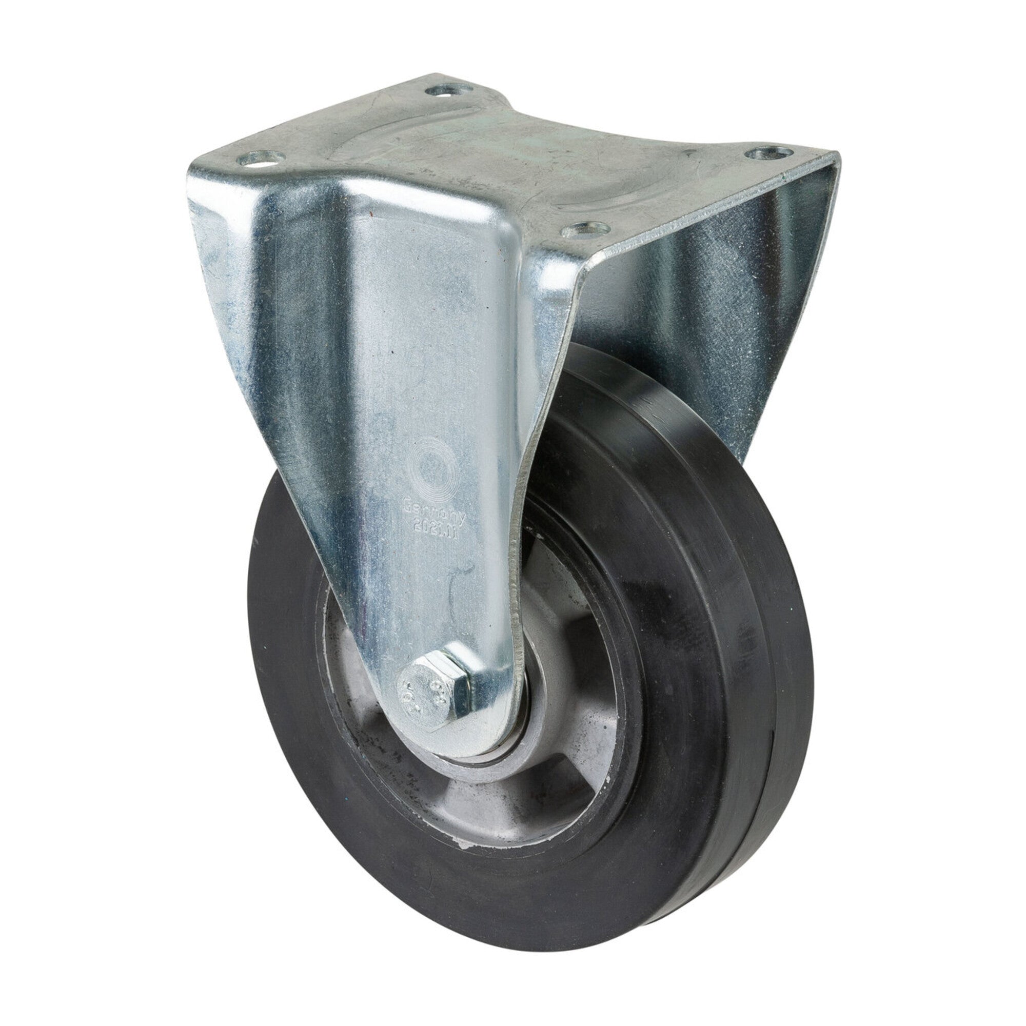 BS Rollen Schwerlastrolle N110.B80.160 Bockrolle, Raddurchmesser 160 mm