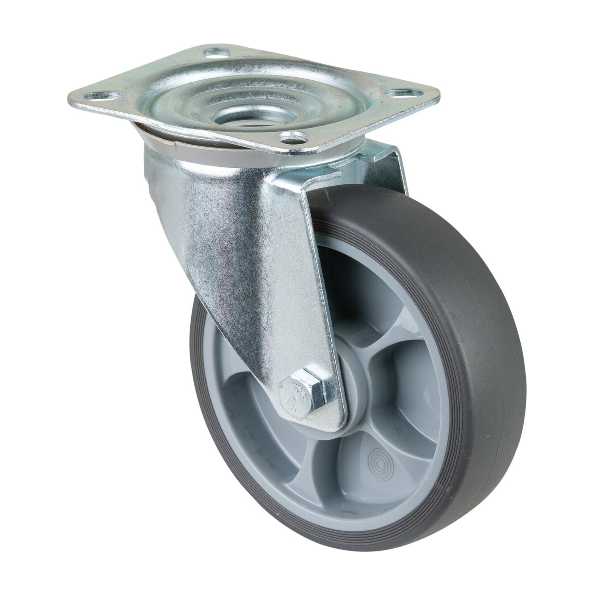 BS Rollen Transportrolle L400.B44.161 Lenkrolle, Raddurchmesser 160 mm