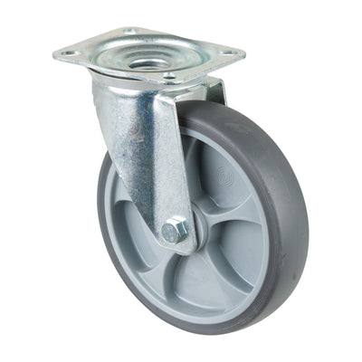 BS Rollen Transportrolle L400.B44.201 Lenkrolle, Raddurchmesser 200 mm