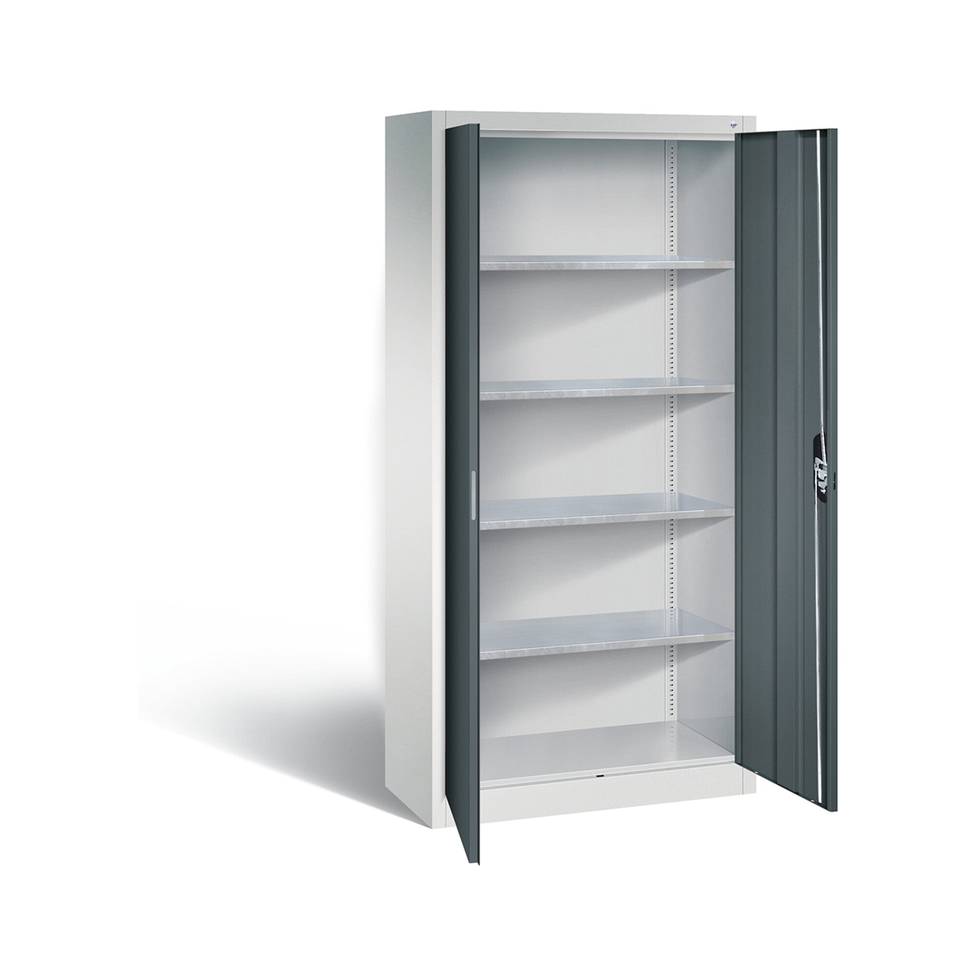 C+P Werkzeugschrank Acurado, H1950xB930xT400mm, Front Anthrazitgrau, Korpus