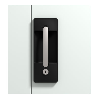 C+P Werkzeugschrank mit Drehtüren, innen 4 Böden, H1950xB930xT500mm Front