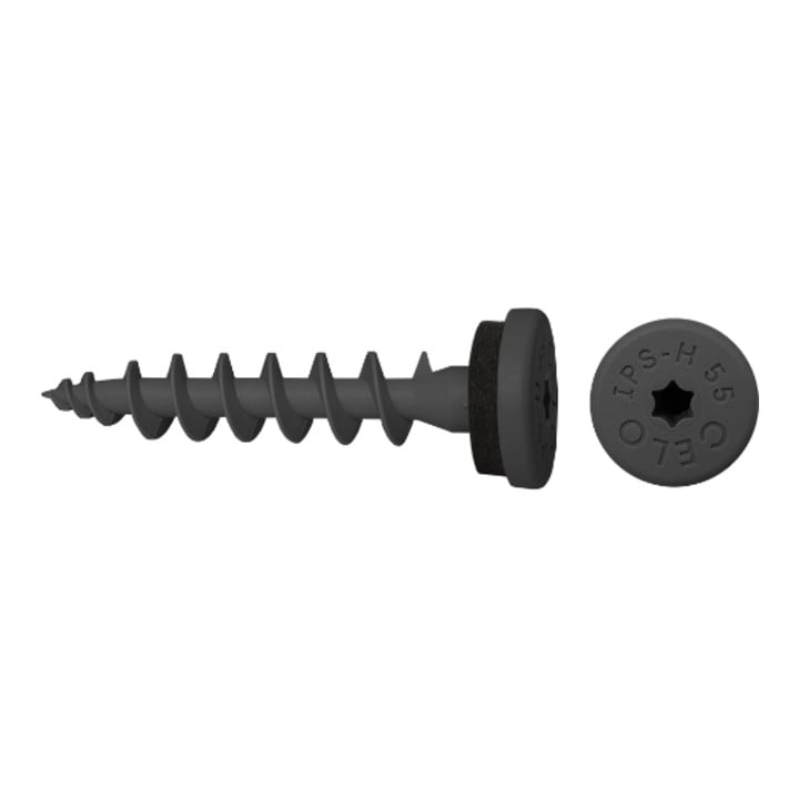 CELO Isolierplattenschraube IPS-H 55 Anthrazit 50 Stk
