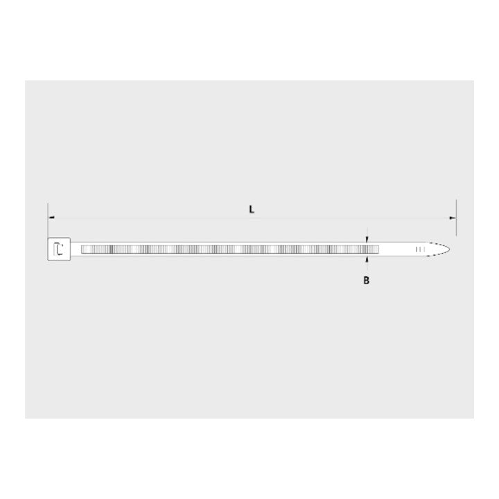 CELO Kabelbinder CCT 3,6x140 schwarz 100 Stk