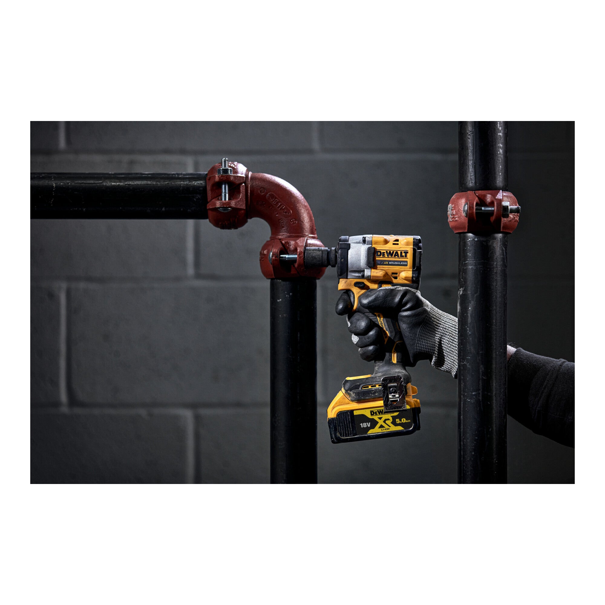 DEWALT 18V XR Akku-Schlagschrauber, 1/2" (bürstenlos), max. 406 Nm -