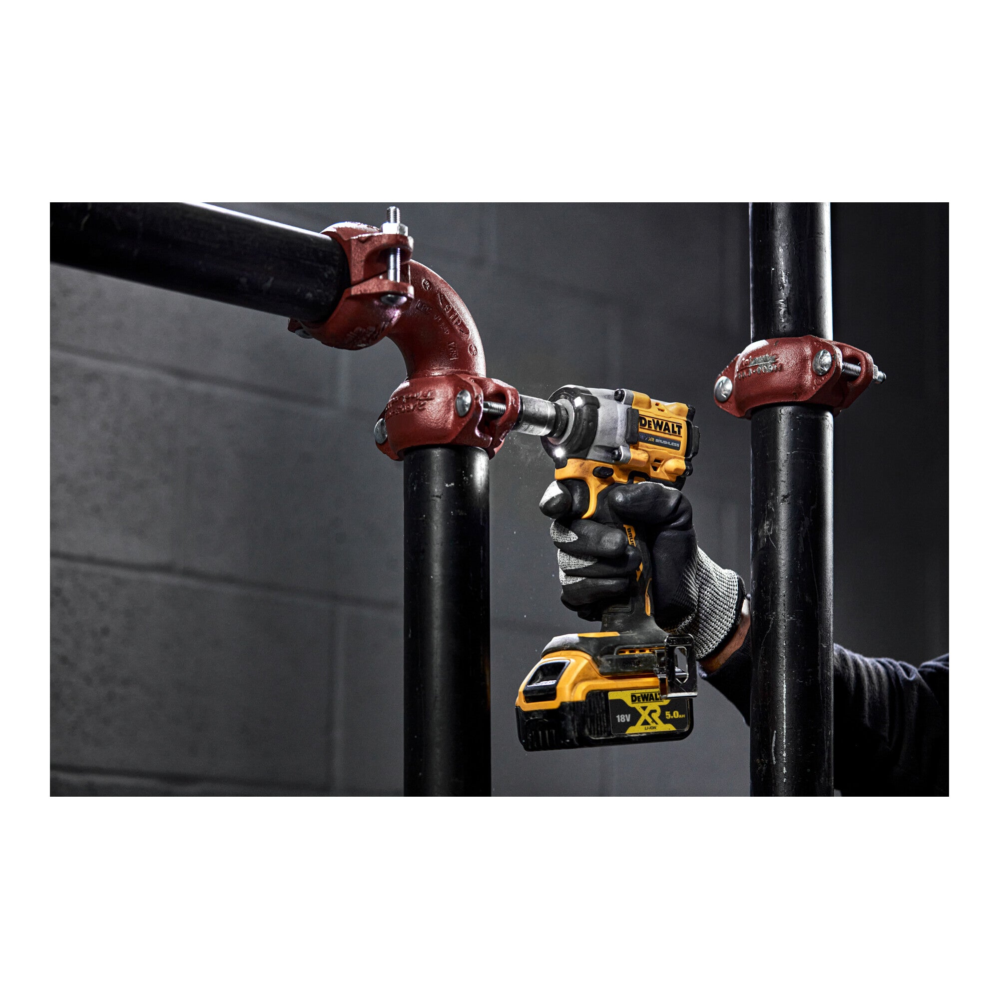 DEWALT 18V XR Akku-Schlagschrauber, 1/2" (bürstenlos), max. 406 Nm -