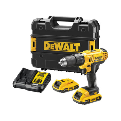 Dewalt Akku-Bohrschrauber 18 V, bürstenlos, mit 2 Akkus 1,5 Ah, inkl. Zubehörset