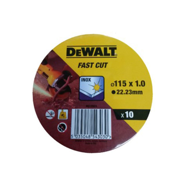 DEWALT Trennscheibe Edelstahl flach 115 mmx1.0 mm DT3506-QZ