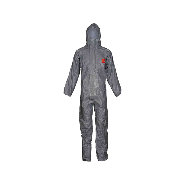 Dupont Schutzoverall Typ 3/4/5/6 Tychem 6000 F, grau, Unisex-Größe: XL
